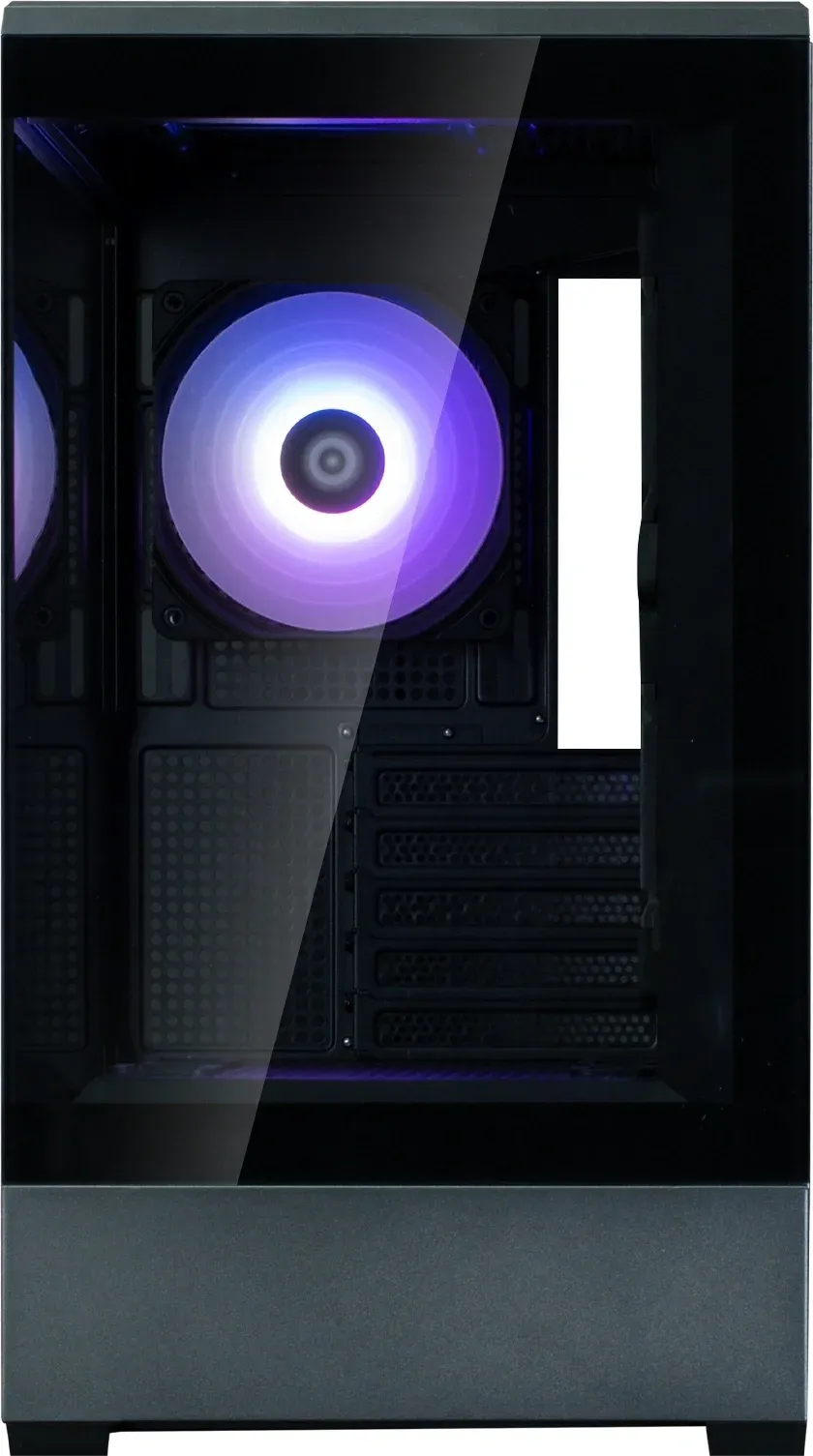 Корпус Zalman P30 V2 черный без БП mATX 6x120mm 5x140mm 1xUSB3.0 audio bott PSU - фото 2