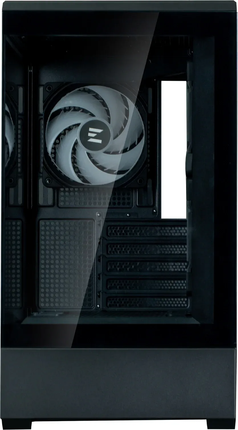 Корпус Zalman P30 V2 черный без БП mATX 6x120mm 5x140mm 1xUSB3.0 audio bott PSU - фото 3
