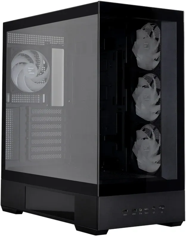Корпус Zalman P40 DS черный без БП ATX 6x120mm 2x140mm 2xUSB3.0 audio bott PSU - фото 3