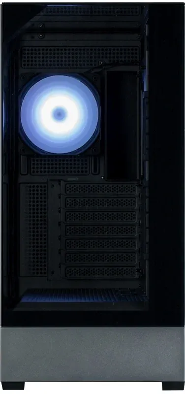 Корпус Zalman P40 Prism Plus черный без БП ATX 5x120mm 2xUSB3.0 audio bott PSU - фото 6