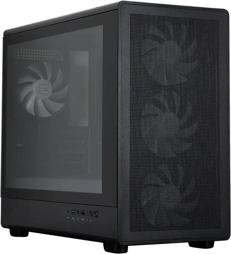 Корпус Zalman M5 черный без БП mATX 8x120mm 2x140mm 1xUSB2.0 1xUSB3.0 audio bott PSU - фото 3
