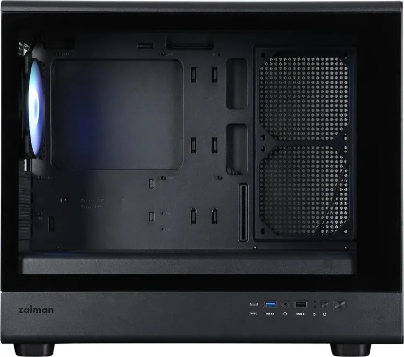 Корпус Zalman M5 черный без БП mATX 8x120mm 2x140mm 1xUSB2.0 1xUSB3.0 audio bott PSU - фото 6