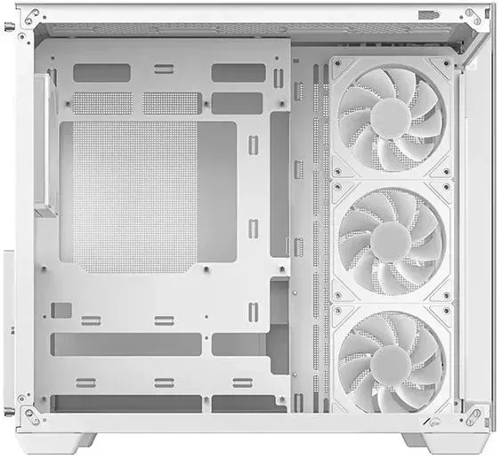 Корпус Deepcool CG530 4F белый без БП ATX 6x120mm 4x140mm 1xUSB3.0 audio bott PSU - фото 4