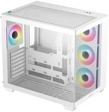 Корпус Deepcool CG530 4F белый без БП ATX 6x120mm 4x140mm 1xUSB3.0 audio bott PSU - фото 8