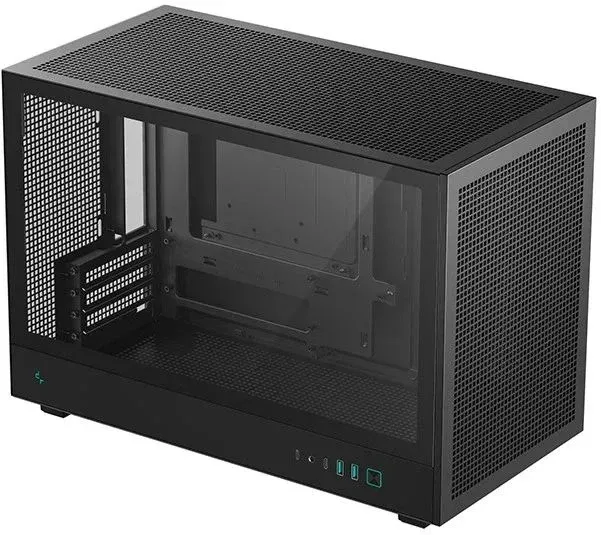Корпус Deepcool CH260 черный без БП mATX 6x120mm 2x140mm 2xUSB3.0 bott PSU - фото 2