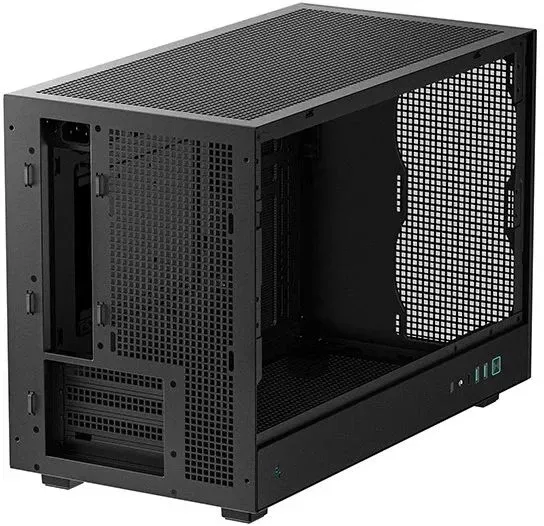 Корпус Deepcool CH260 черный без БП mATX 6x120mm 2x140mm 2xUSB3.0 bott PSU - фото 8