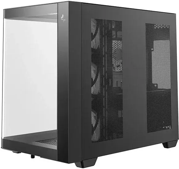 Корпус Deepcool CG530U 4F черный без БП ATX 6x120mm 4x140mm 2xUSB3.0 audio bott PSU - фото 6