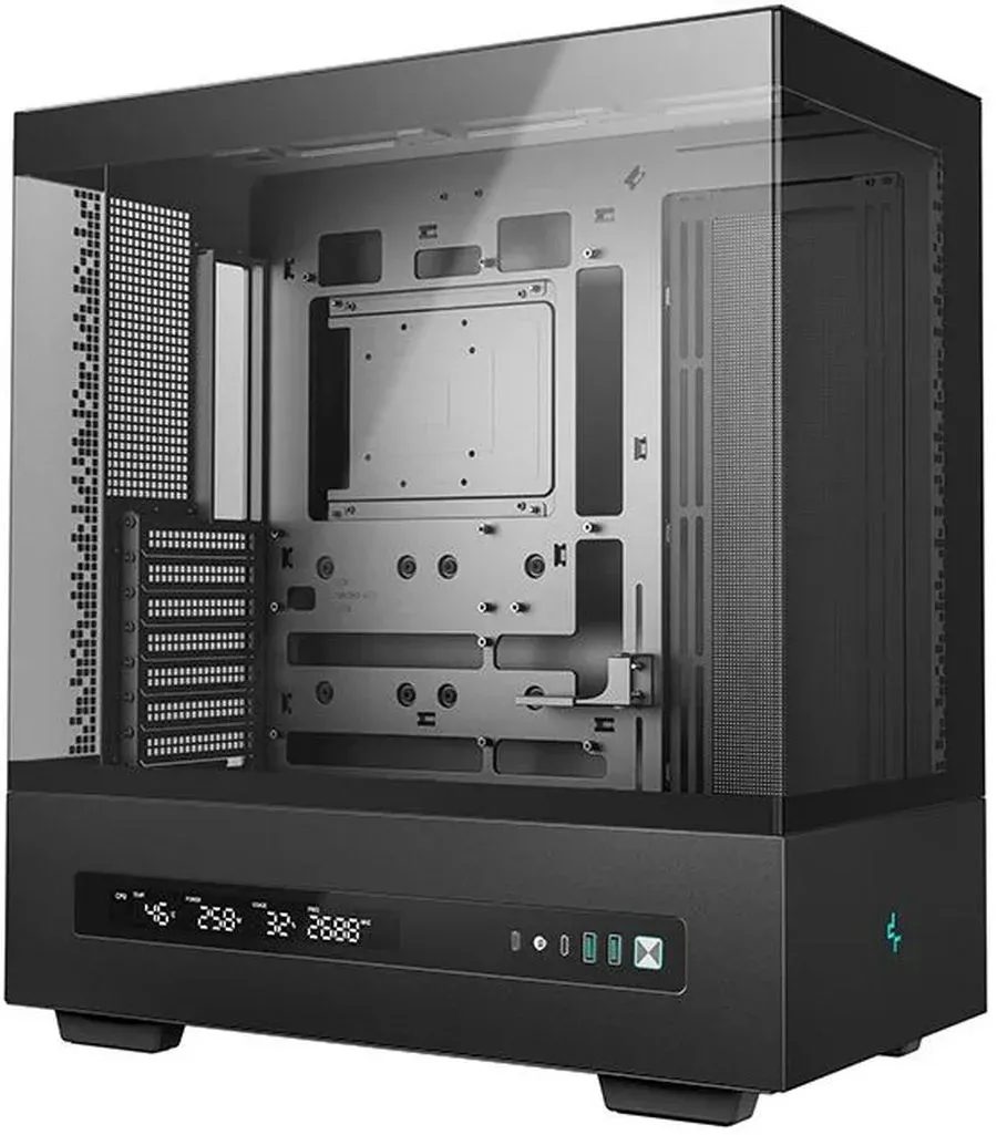 Корпус Deepcool CH690 Digital черный без БП ATX 10x120mm 10x140mm 2xUSB3.0 audio bott PSU - фото 5