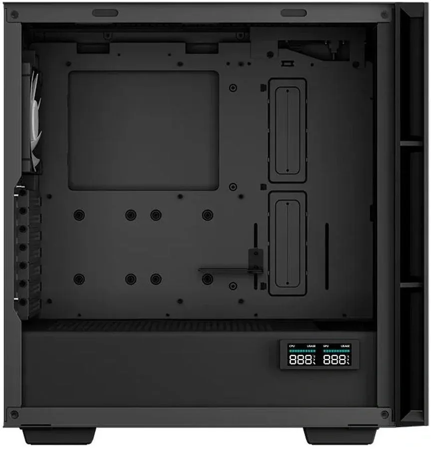 Корпус Deepcool CH560 Digital черный без БП ATX 8x120mm 3x140mm 1xUSB3.0 audio bott PSU - фото 4