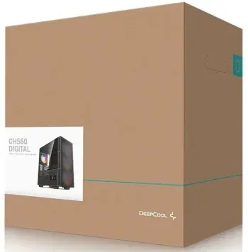 Корпус Deepcool CH560 Digital черный без БП ATX 8x120mm 3x140mm 1xUSB3.0 audio bott PSU - фото 7