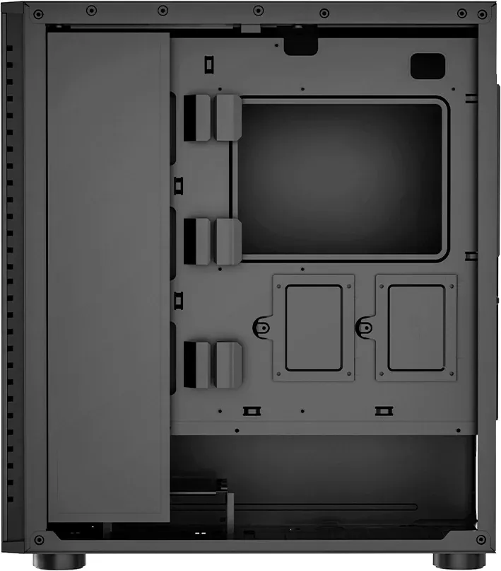 Корпус PcCooler IE200 черный без БП E-ATX 8x120mm 5x140mm 2xUSB2.0 1xUSB3.0 audio bott PSU - фото 5