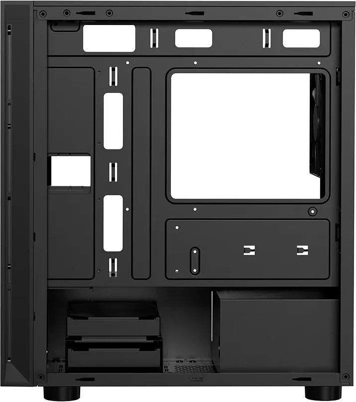 Корпус PcCooler LM300 Argb черный без БП mATX 7x120mm 2x140mm 2xUSB2.0 1xUSB3.0 audio bott PSU - фото 4