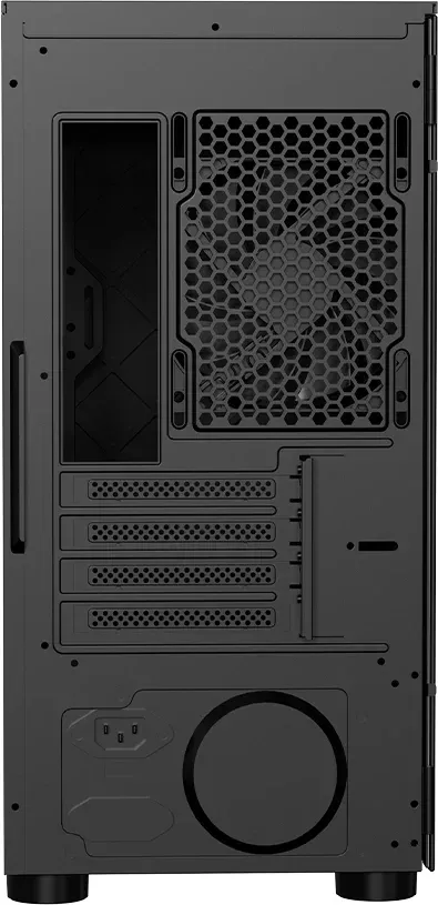 Корпус PcCooler LM300 Argb черный без БП mATX 7x120mm 2x140mm 2xUSB2.0 1xUSB3.0 audio bott PSU - фото 7