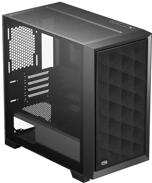 Корпус PcCooler C3D310 черный без БП mATX 8x120mm 4x140mm 2xUSB3.0 audio bott PSU - фото 2