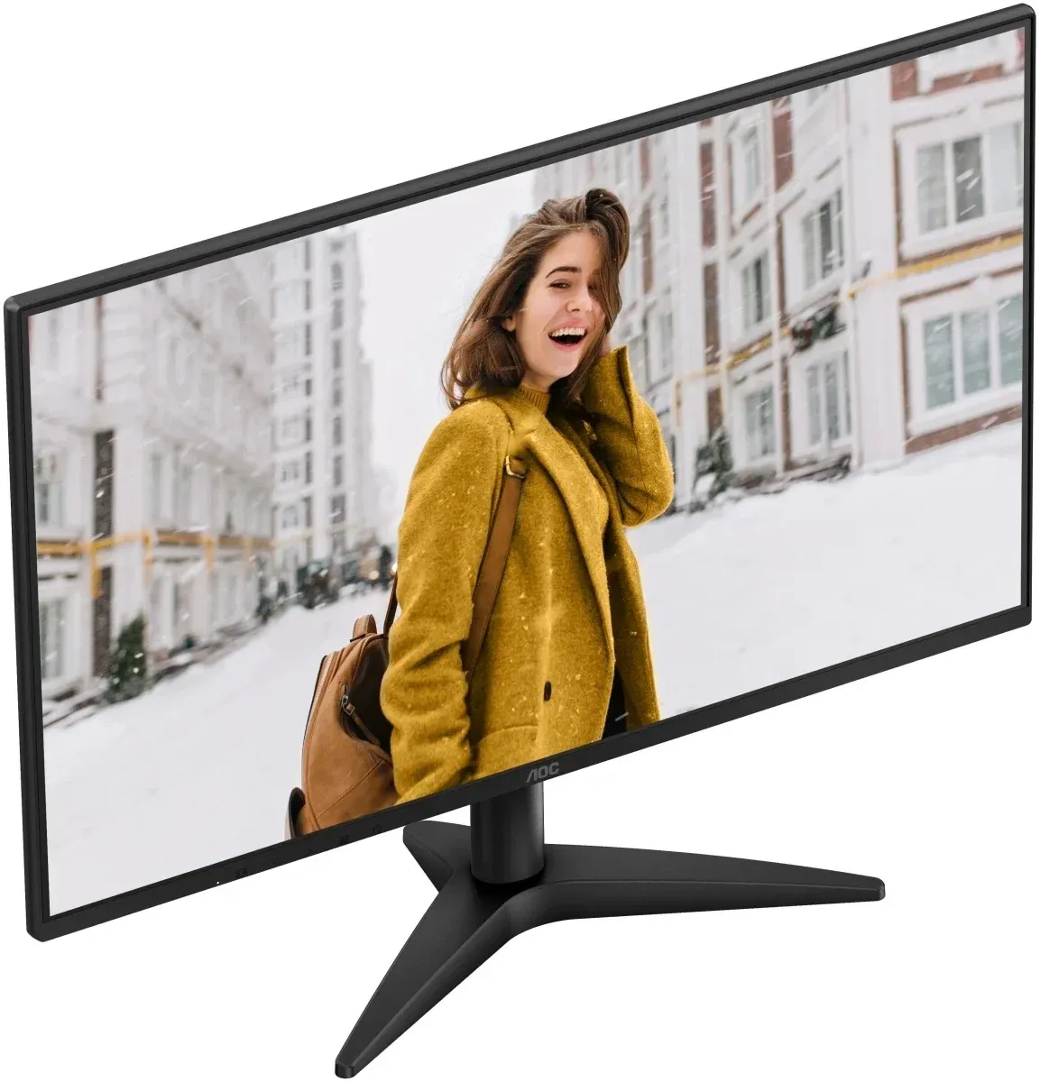 Монитор AOC 27 Q27B36S3 черный IPS 16:9 HDMI матовая 350cd 2560x1440 120Hz DP 2K - фото 2