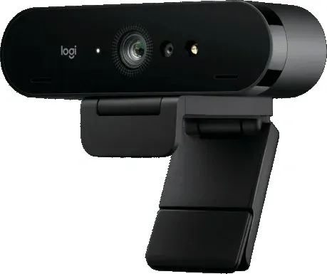 Камера Web Logitech BRIO черный 13Mpix 4096x2160 USB3.0 с микрофоном 960-001725 - фото 2