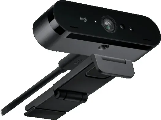 Камера Web Logitech BRIO черный 13Mpix 4096x2160 USB3.0 с микрофоном 960-001725 - фото 4