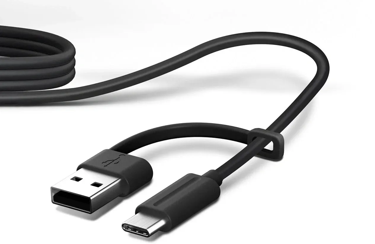 Наушники с микрофоном Jabra Evolve2 40 SE USB-C/A черный 1.5м накладные USB оголовье 24189-999-799 - фото 3