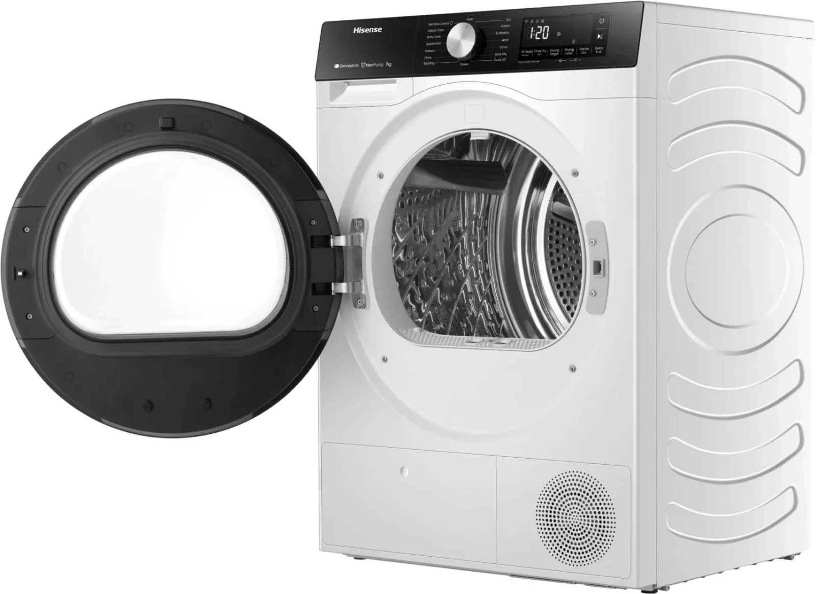 Сушильная машина Hisense DH3S702UWDE пан.англ. кл.энер.:A++ макс.загр.:7кг белый - фото 6