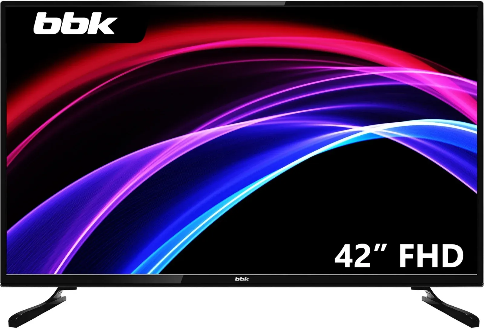 Телевизор LED BBK 42 42LEM-1016/FTS2C B черный FULL HD 60Hz DVB-T2 DVB-C DVB-S2 USB RUS - фото 1
