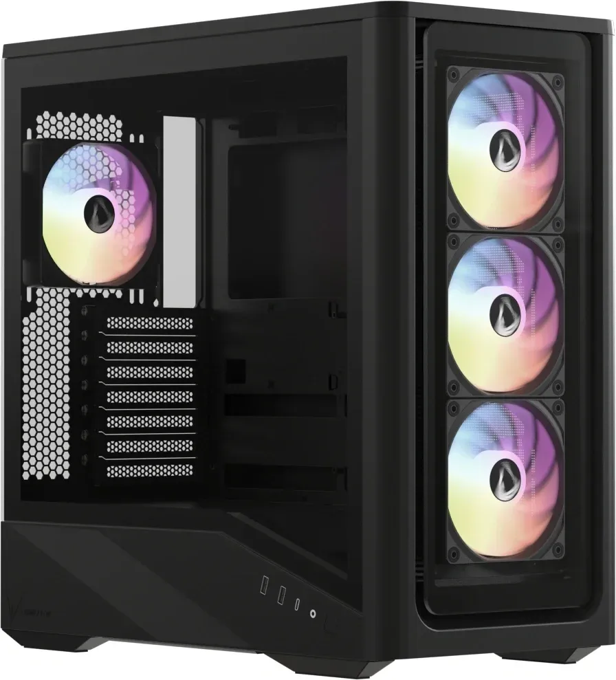 Корпус Formula Air Power G9 Duo PA черный без БП E-ATX 8x120mm 2x140mm 2xUSB3.0 audio bott PSU - фото 3