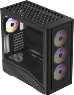 Корпус Formula Air Power G9 Duo PA черный без БП E-ATX 8x120mm 2x140mm 2xUSB3.0 audio bott PSU - фото 6