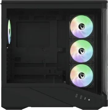Корпус Formula Crystal U9 PA черный без БП E-ATX 5x120mm 3x140mm 2xUSB3.0 audio bott PSU - фото 6