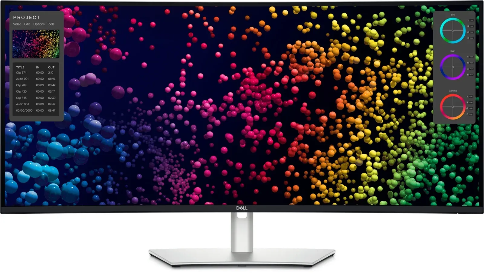 Монитор Dell 40 U4025QW белый IPS LED 21:9 HDMI M/M матовая HAS Piv 2000:1 450cd 178гр/178гр 5120x2160 120Hz FreeSync DP WU USB 12.2кг - фото 2