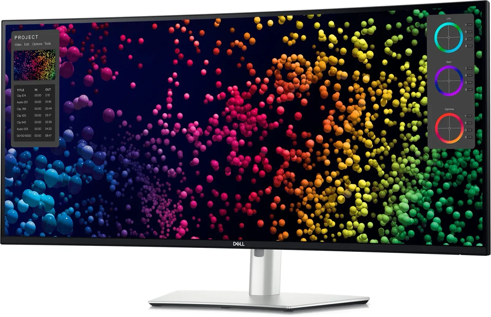 Монитор Dell 40 U4025QW белый IPS LED 21:9 HDMI M/M матовая HAS Piv 2000:1 450cd 178гр/178гр 5120x2160 120Hz FreeSync DP WU USB 12.2кг - фото 3