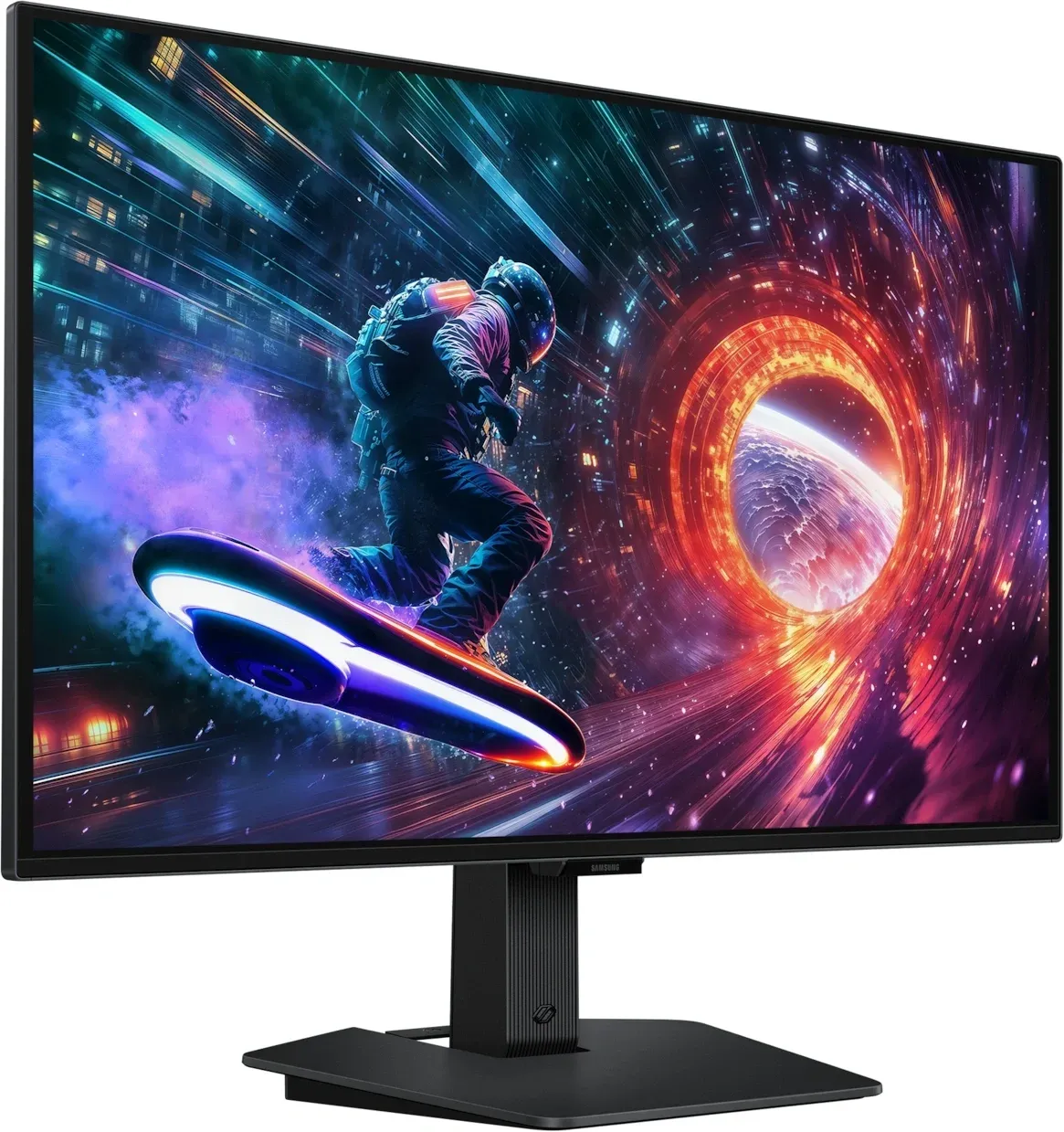 Монитор Samsung 27 Odyssey OLED G5 S27FG502SIXCI черный OLED LED 16:9 HDMI матовая 1000000:1 200cd 178гр/178гр 2560x1440 180Hz G-Sync FreeSync DP Quad HD 2K 1440p 3.3кг - фото 2