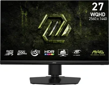 Монитор MSI 27 Mag 272QPF E20 черный IPS LED 16:9 HDMI полуматовая HAS Piv 300cd 178гр/178гр 2560x1440 200Hz DP WQ 6.2кг - фото 6