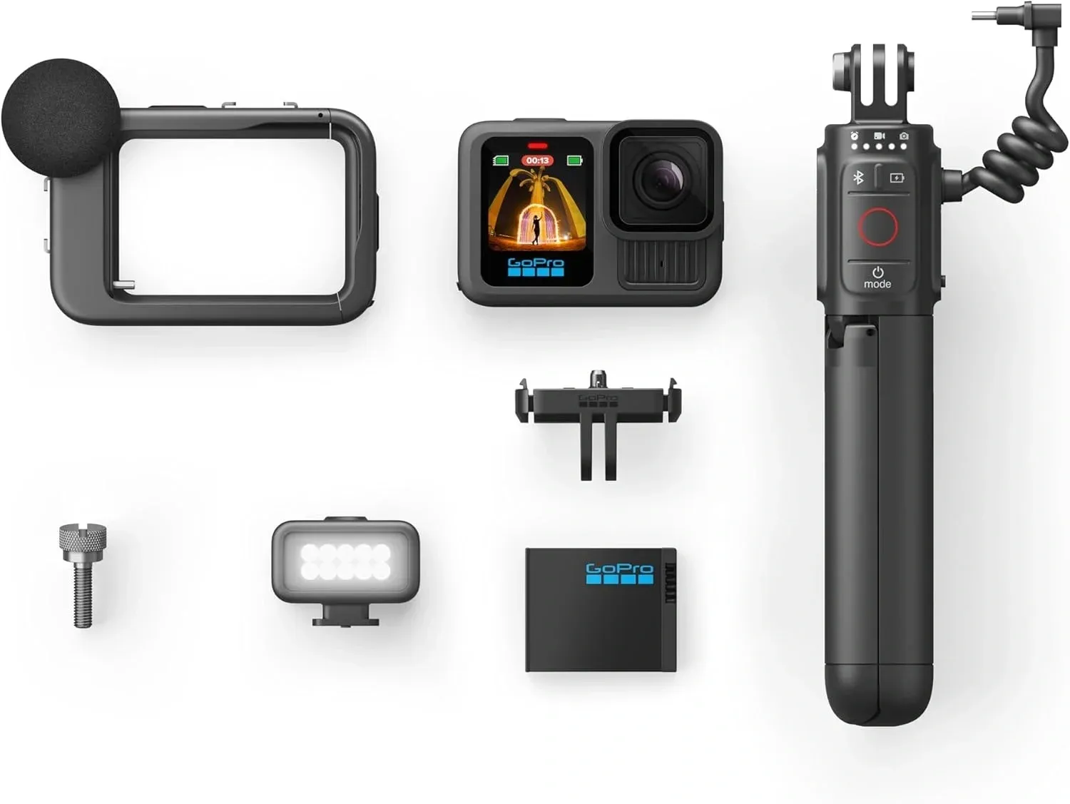 Экшн-камера GoPro Hero13 CREATOR EDITION 1xCMOS 27.6Mpix черный - фото 5
