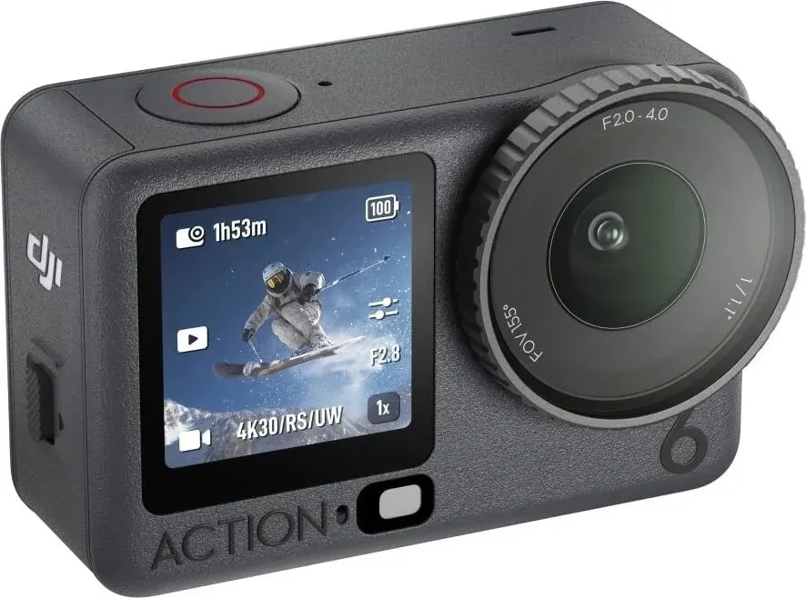 Экшн-камеры DJI Action 6 Standard Combo черный - фото 3