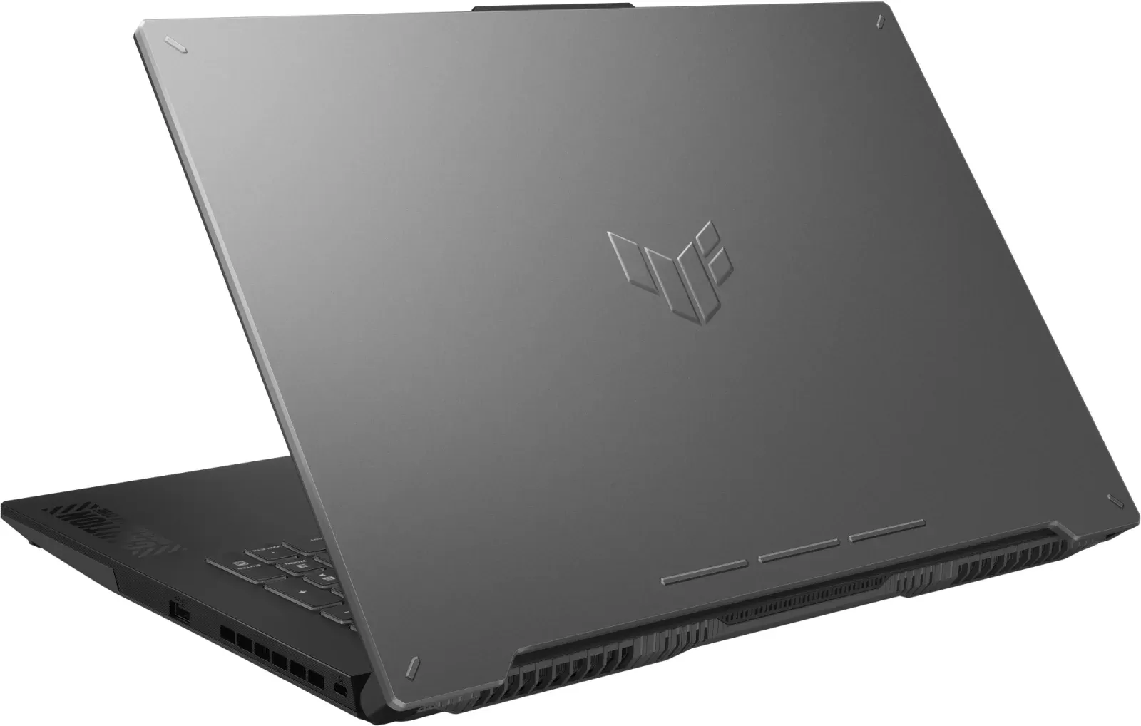 Ноутбук Asus TUF Gaming A17 FA707NUG-HX182 Ryzen 7 7445HS 16Gb SSD512Gb NVIDIA GeForce RTX4050 6Gb 17.3 IPS FHD 1920x1080 без ОС grey WiFi BT Cam 90NR0EF5-M00AX0 - фото 7