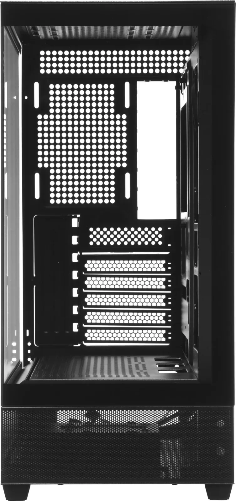 Корпус Accord ACC-ZA11B черный без БП ATX 10x120mm 1xUSB2.0 2xUSB3.0 audio bott PSU - фото 3