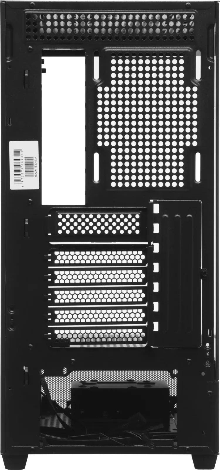 Корпус Accord ACC-ZA11B черный без БП ATX 10x120mm 1xUSB2.0 2xUSB3.0 audio bott PSU - фото 5