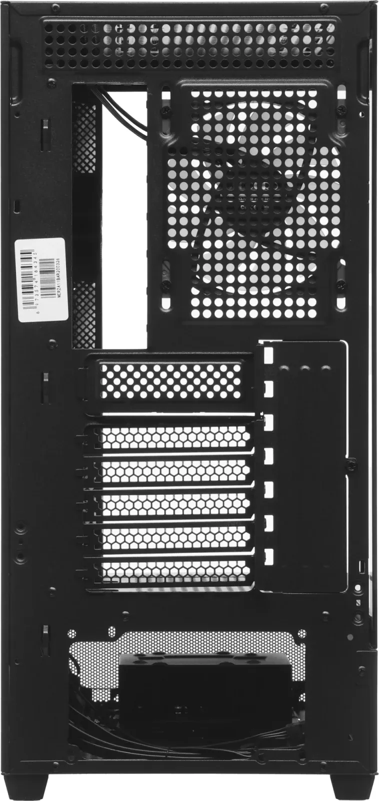 Корпус Accord ACC-ZA11B AR черный без БП ATX 3x120mm 1xUSB2.0 2xUSB3.0 audio bott PSU - фото 5