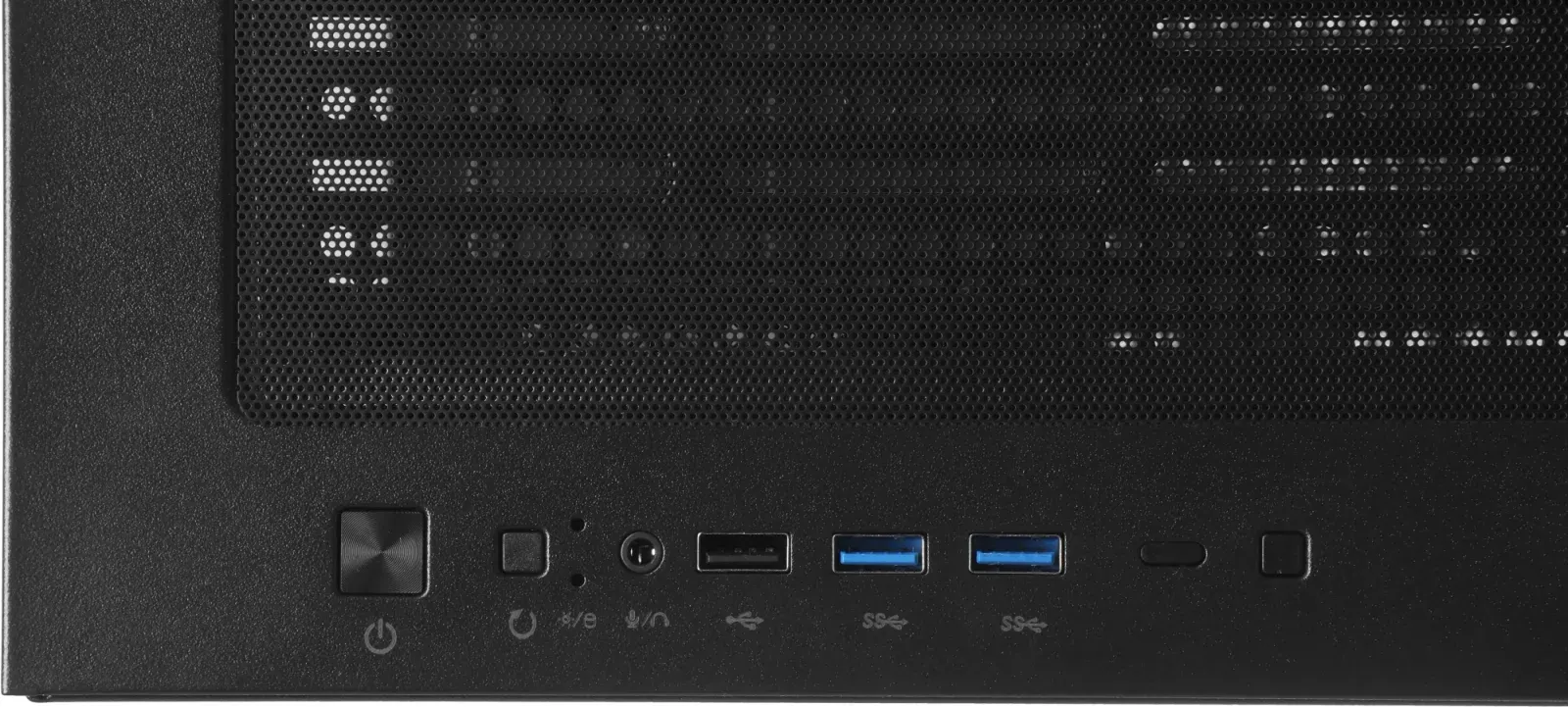 Корпус Accord ACC-ZA11B AR черный без БП ATX 3x120mm 1xUSB2.0 2xUSB3.0 audio bott PSU - фото 7