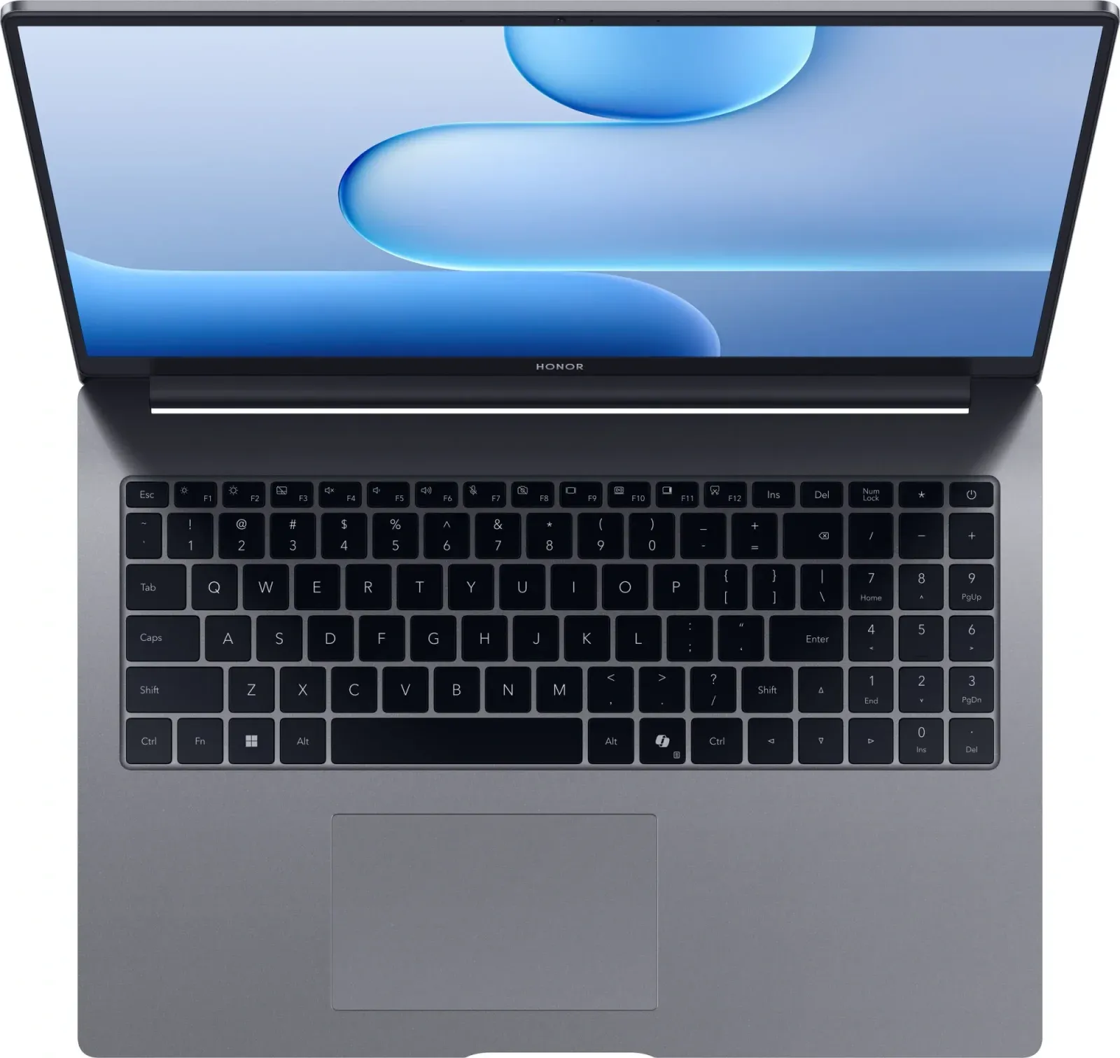 Ноутбук Honor MagicBook X16 2026 BRG-X Core Ultra 5 125H 16Gb SSD512Gb Intel Arc 16 IPS FHD+ 1920x1200 Windows 11 Home grey space WiFi BT Cam 5301ARGP - фото 5