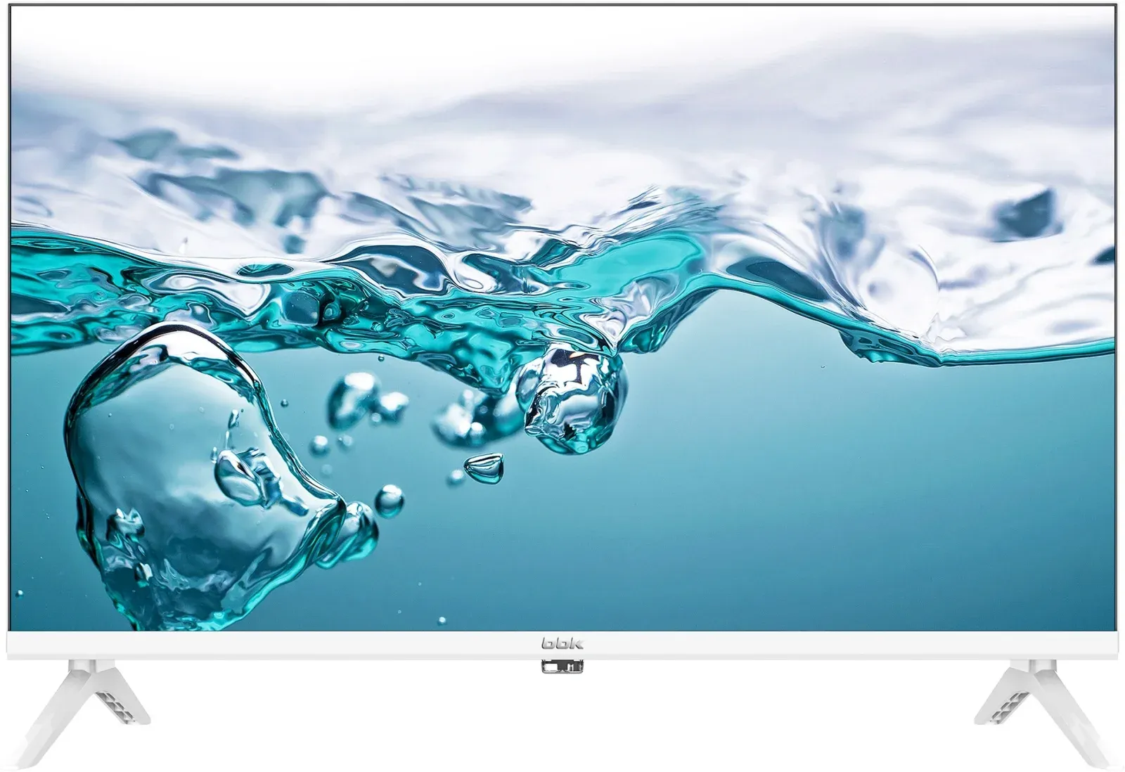 Телевизор LED BBK 24 24LEM-1045/TS2C W белый HD 60Hz DVB-T2 DVB-C DVB-S2 USB RUS - фото 2