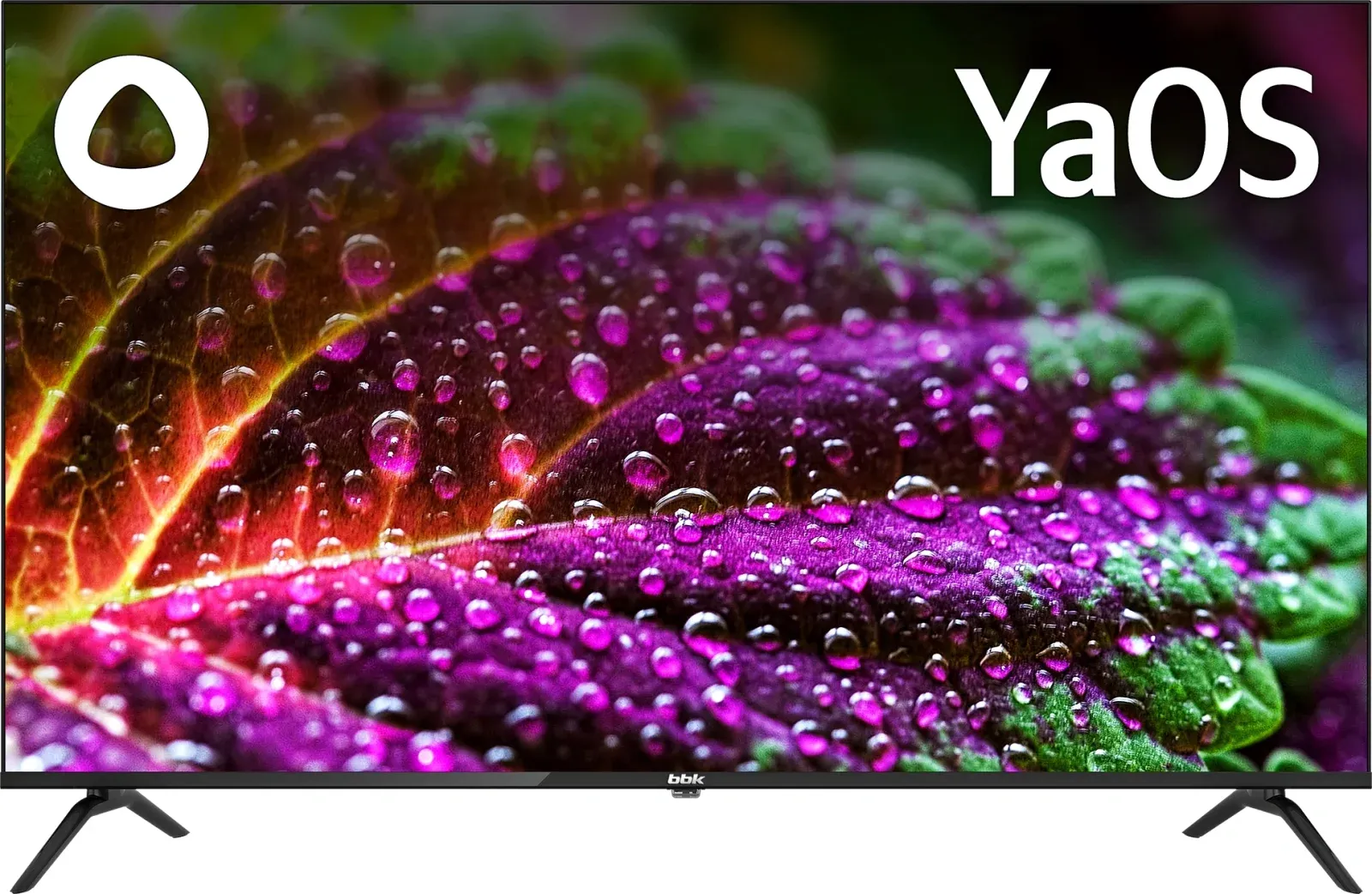Телевизор LED BBK 43 43LEX-8231/UTS2C B Яндекс.ТВ черный 4K Ultra HD 60Hz DVB-T2 DVB-C DVB-S2 USB WiFi Smart TV RUS - фото 2