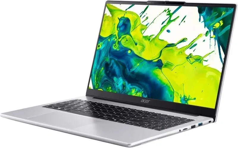 Ноутбук Acer Aspire Lite AL15-44P-R01T Ryzen 5 7430U 16Gb SSD512Gb AMD Radeon Graphics 15.6 IPS FHD 1920x1080 без ОС silver WiFi BT Cam 5100mAh NX.DJZEX.001 - фото 2