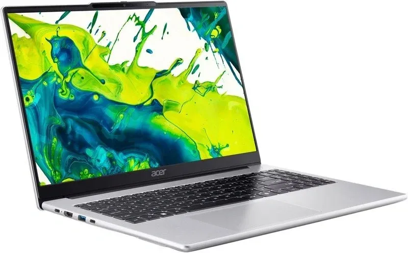 Ноутбук Acer Aspire Lite AL15-44P-R01T Ryzen 5 7430U 16Gb SSD512Gb AMD Radeon Graphics 15.6 IPS FHD 1920x1080 без ОС silver WiFi BT Cam 5100mAh NX.DJZEX.001 - фото 8