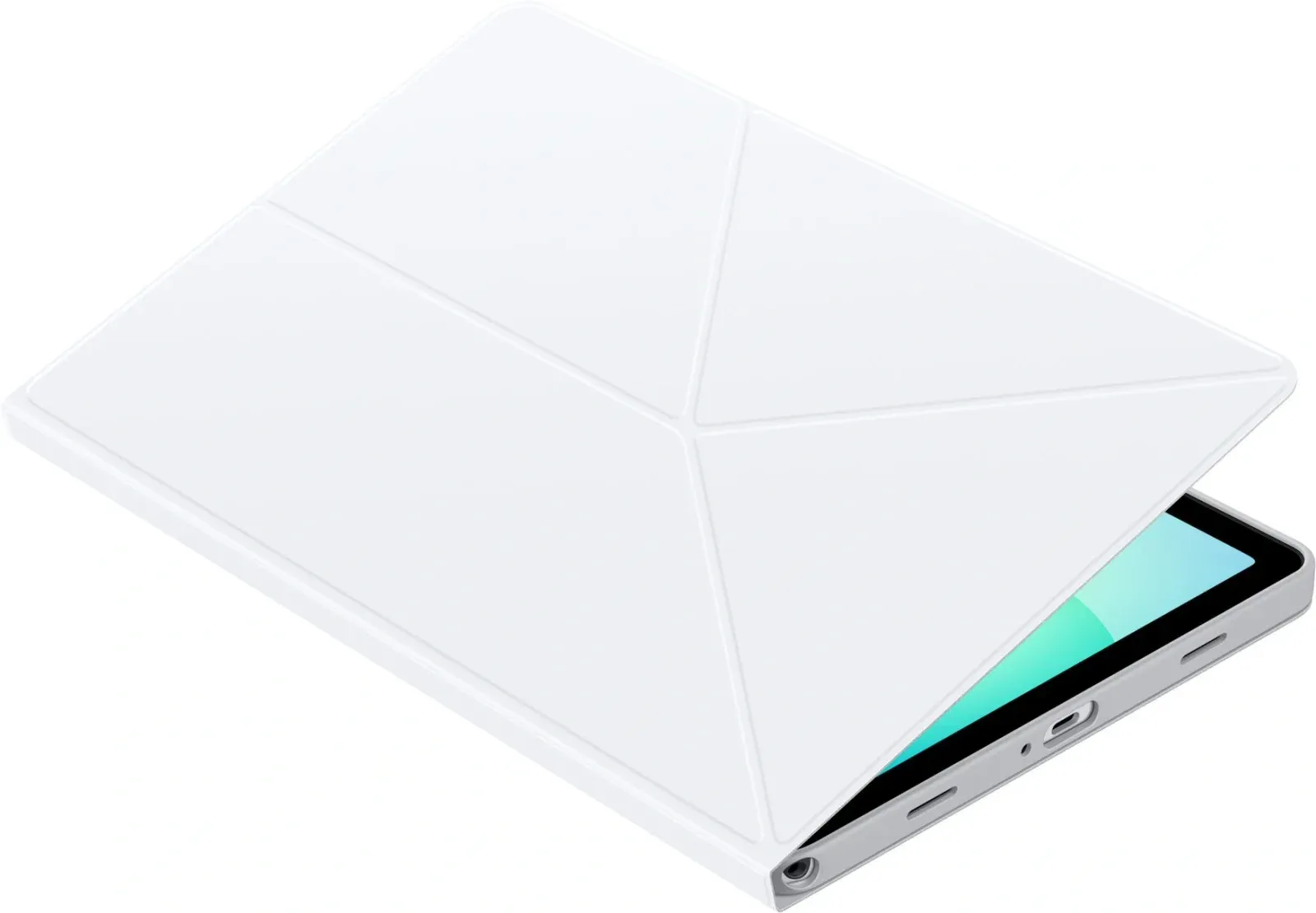 Чехол Samsung для Samsung Galaxy Tab A11+ Book Cover поликарбонат/полиуретан белый EF-BX230PWEGRU - фото 8