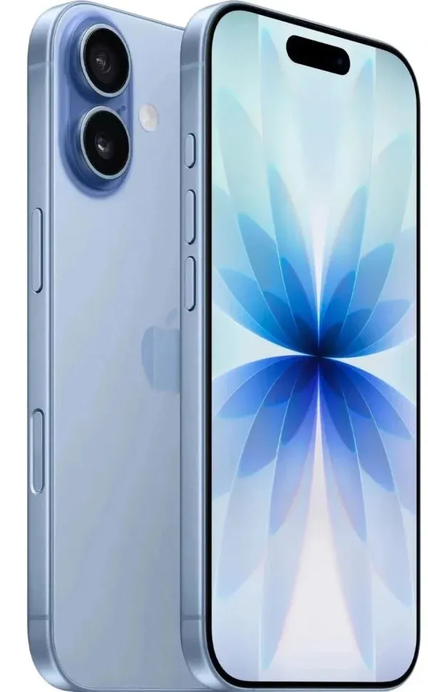 Смартфон Apple A3520 iPhone 17 512Gb голубой моноблок 3G 4G 1Sim 6.3 1206x2622 iOS 26 48Mpix 802.11 a/b/g/n/ac/ax/be NFC GPS Protect - фото 7