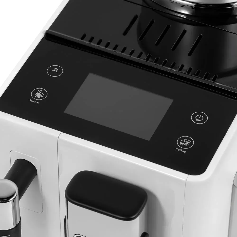 Кофемашина Delonghi Rivelia EXAM440.35.W 1450Вт белый - фото 4