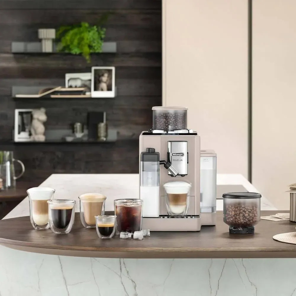 Кофемашина Delonghi EXAM440.55.BG 1450Вт бежевый - фото 3