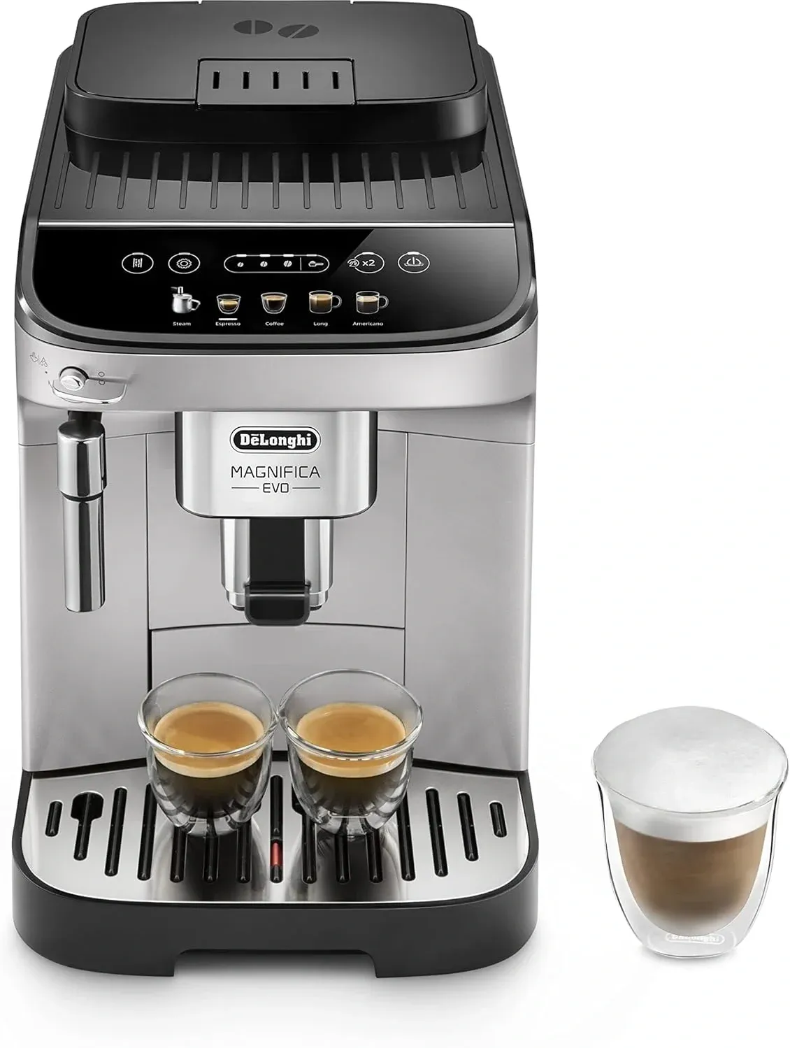 Кофемашина Delonghi Magnifica Evo ECAM292.33.SB 1450Вт серебристый - фото 5