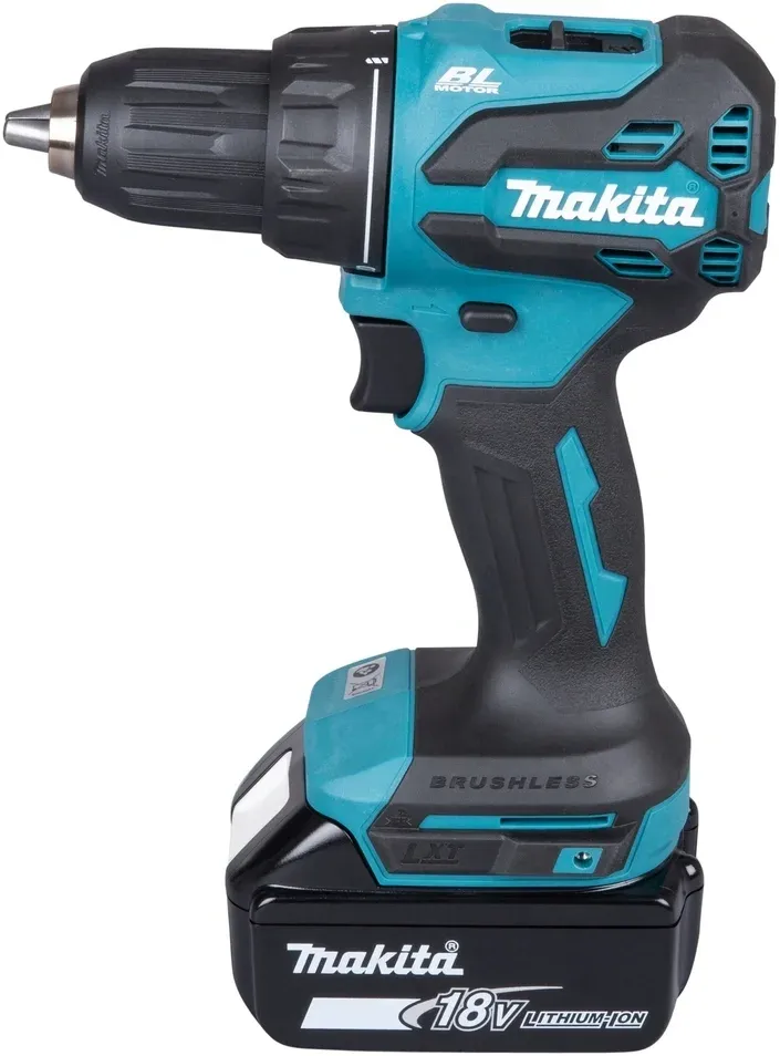 Дрель-шуруповерт Makita DDF490SFJ аккум. патрон:быстрозажимной кейс в комплекте - фото 2
