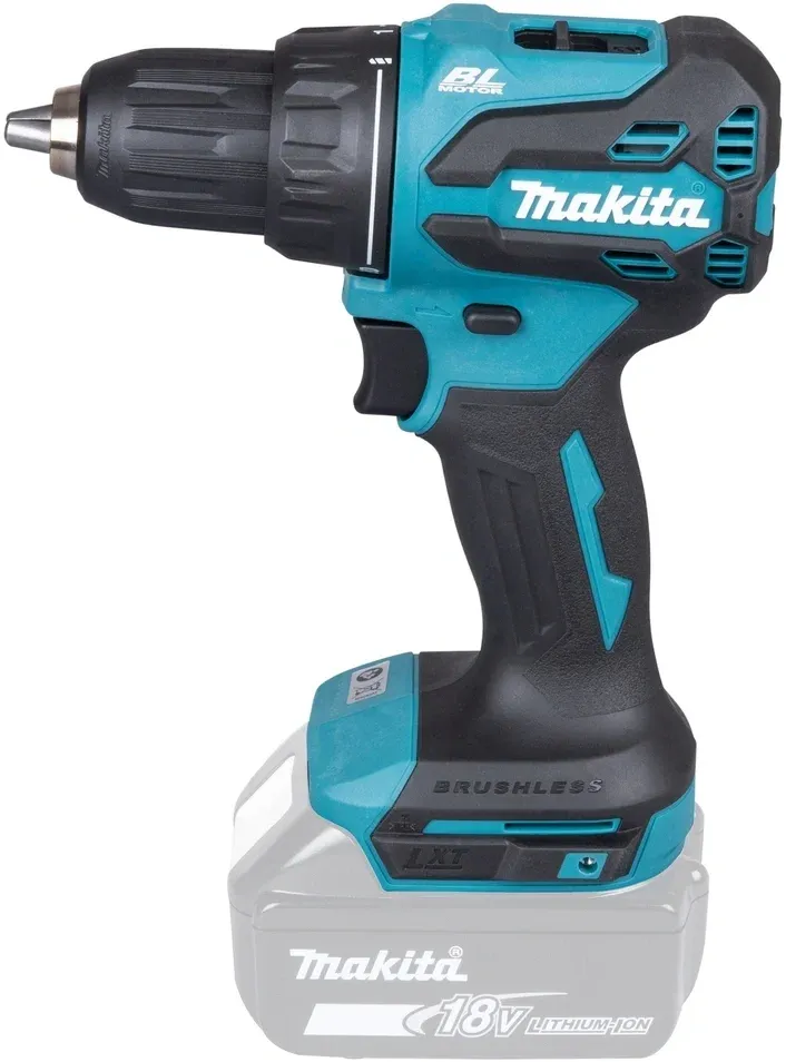 Дрель-шуруповерт Makita DDF490Z аккум. патрон:быстрозажимной - фото 2